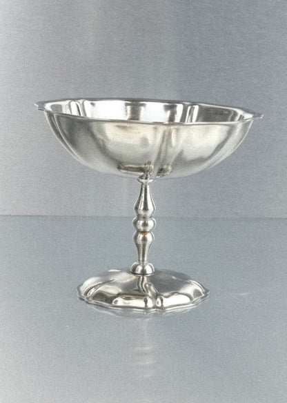 4 coupelles inox design sculptural