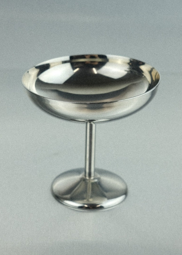 4 coupelles inox design minimaliste