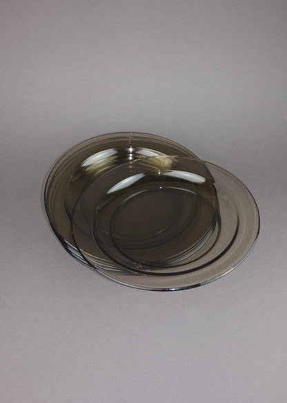 set de 5 assiettes vintage fumées – Arcoroc France