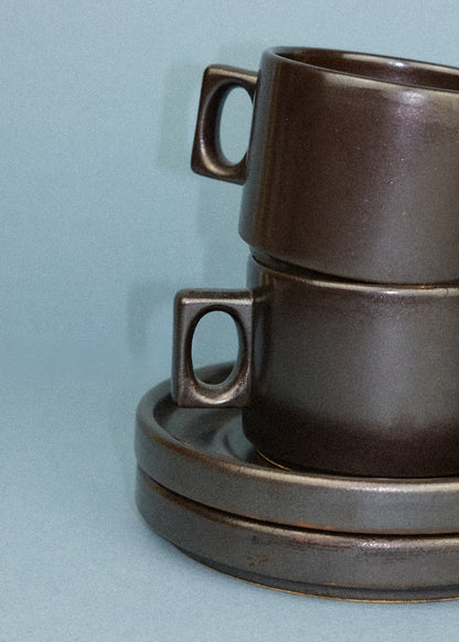tasse en grès grand feu