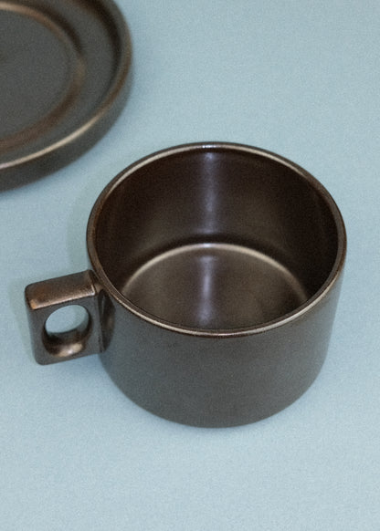 tasse en grès grand feu