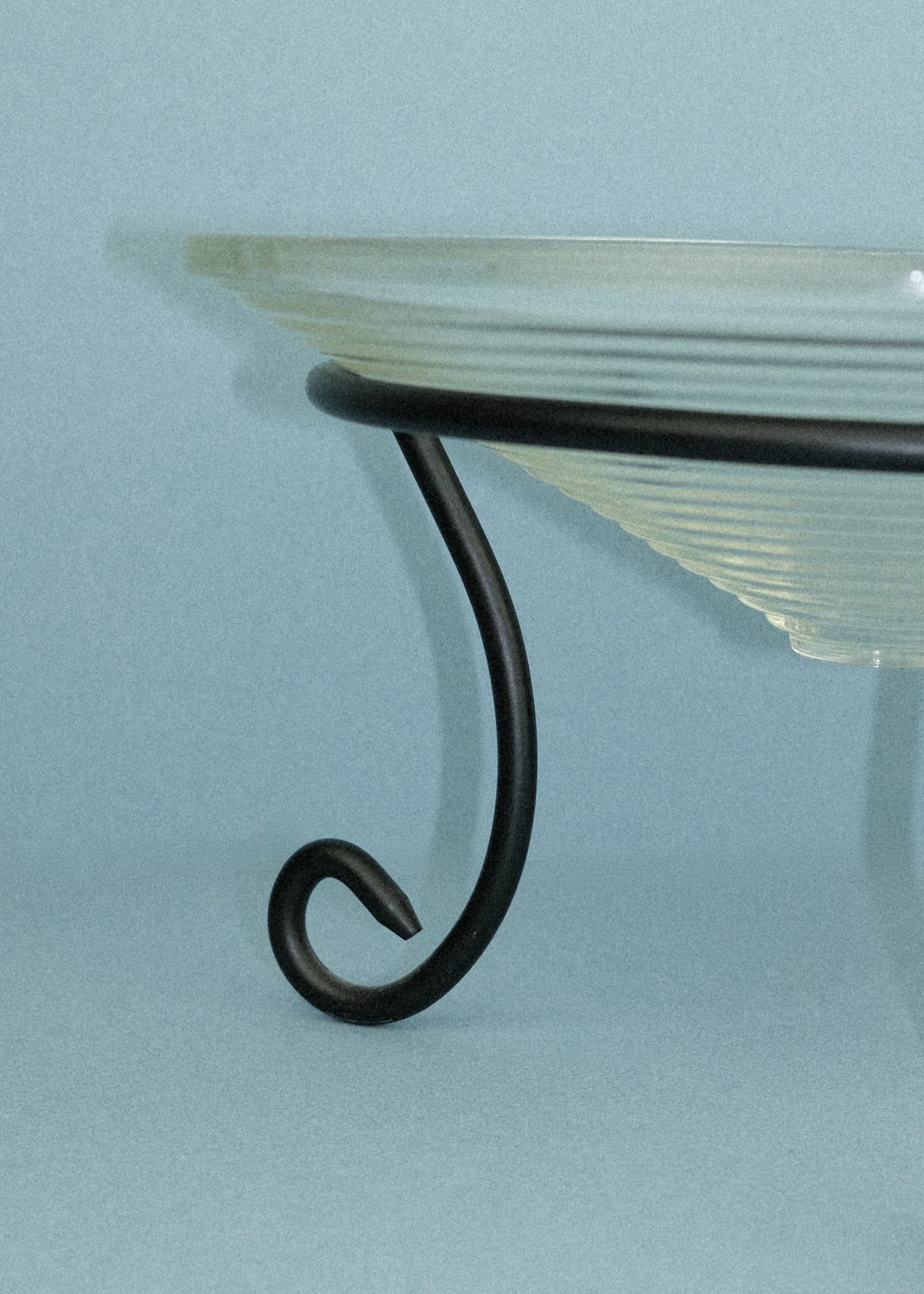 coupe en verre strié