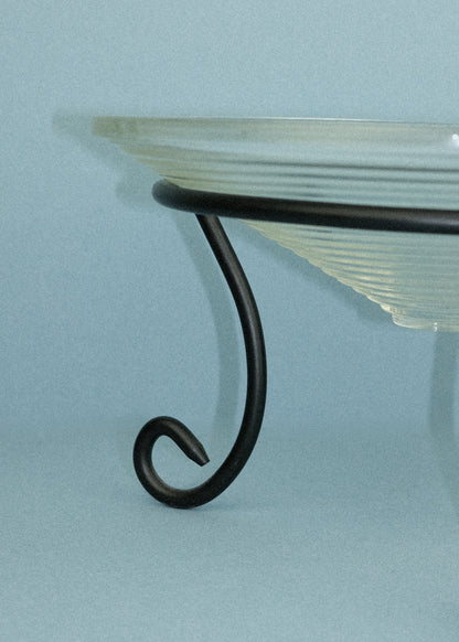 coupe en verre strié