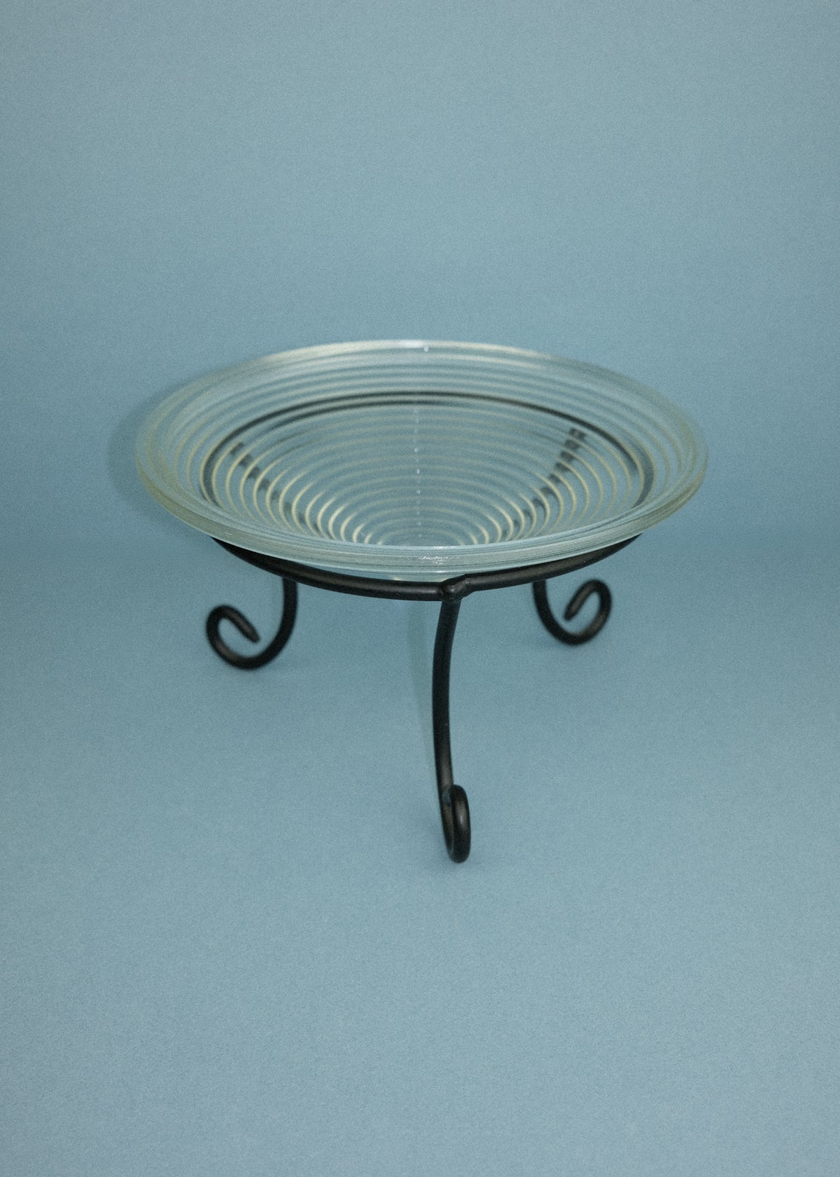 coupe en verre strié