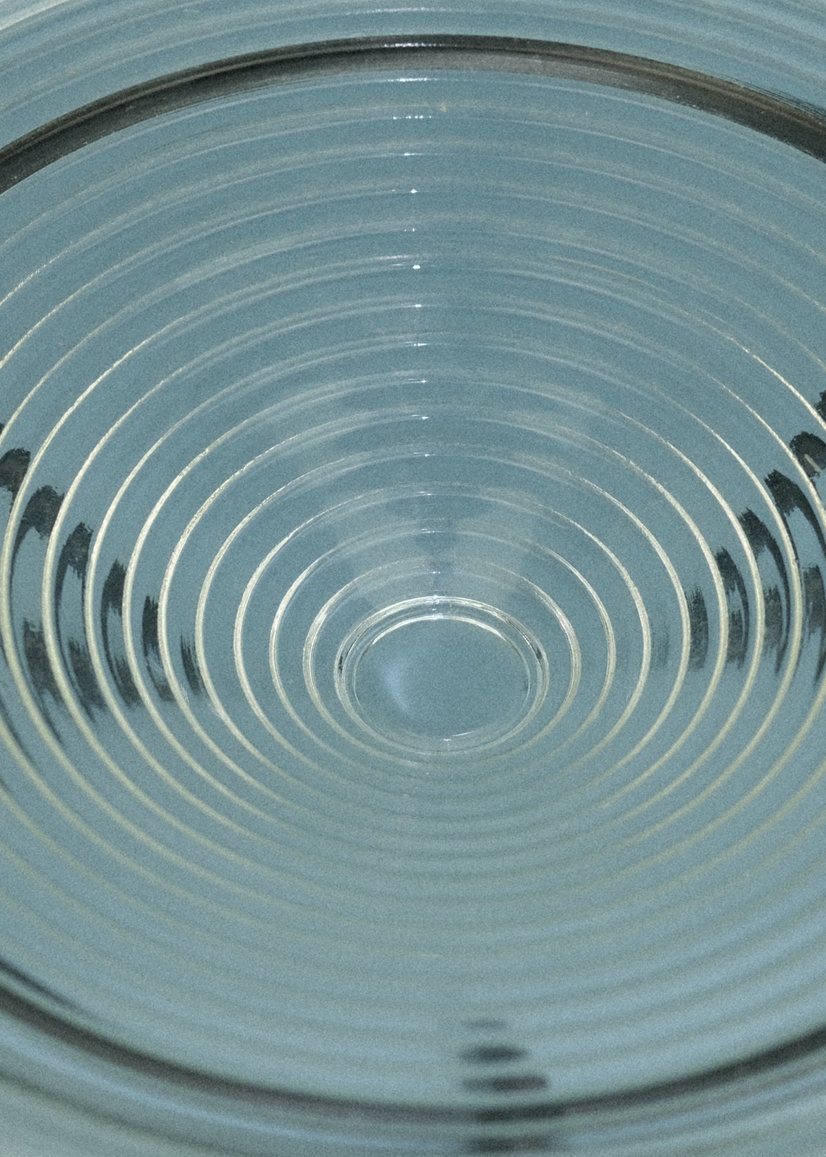 coupe en verre strié