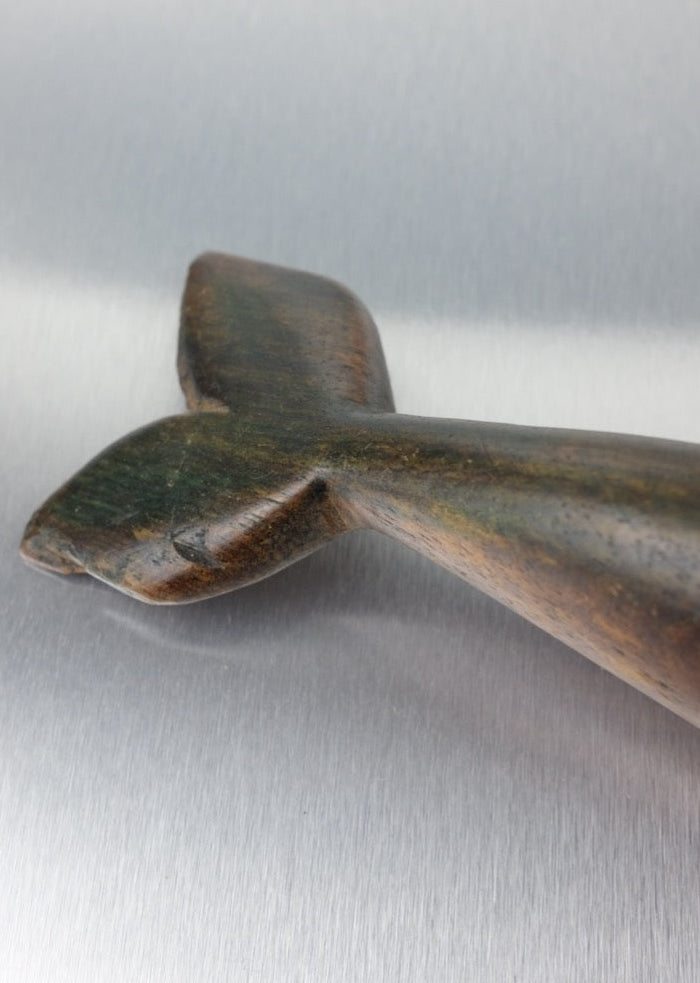 sculpture dauphin en bois