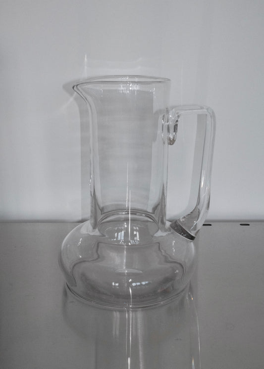 carafe en verre 70's