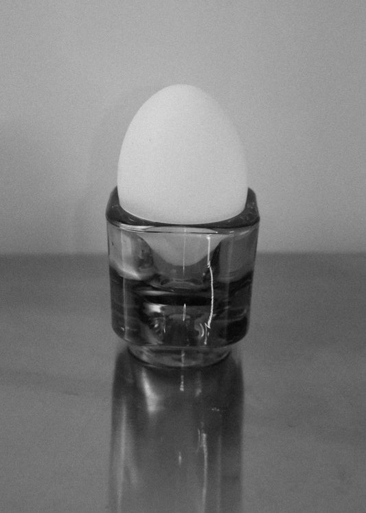 duo de coquetiers en verre fumé par Joe Colombo